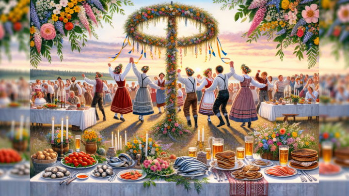 Midsommar das schwedische Mittsommerfest und seine Traditionen