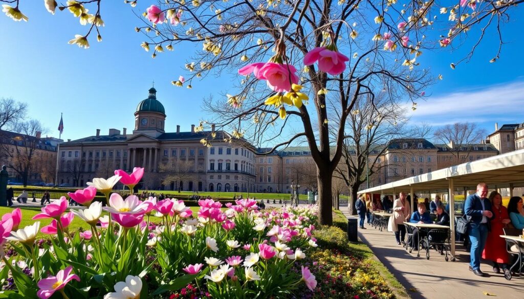 Frühlingsanfang in Stockholm