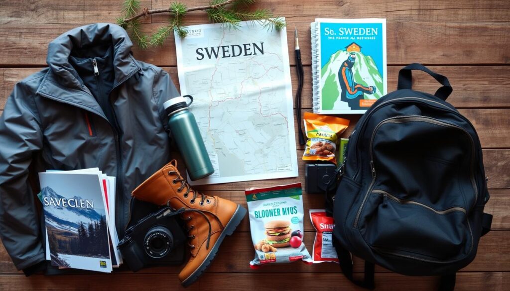 Packliste für Schweden Reise