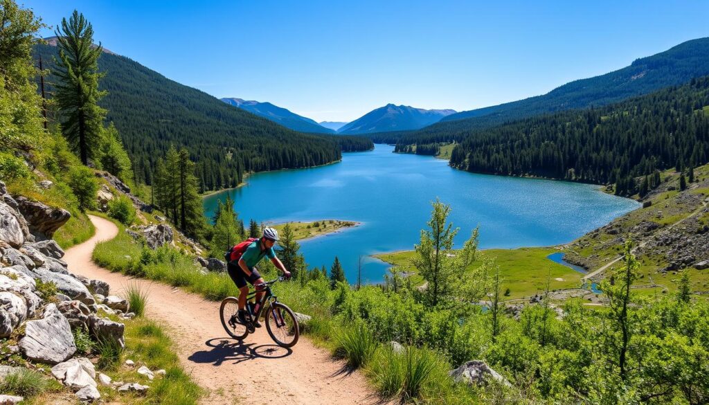 Radfahren in Schweden Sveledalen