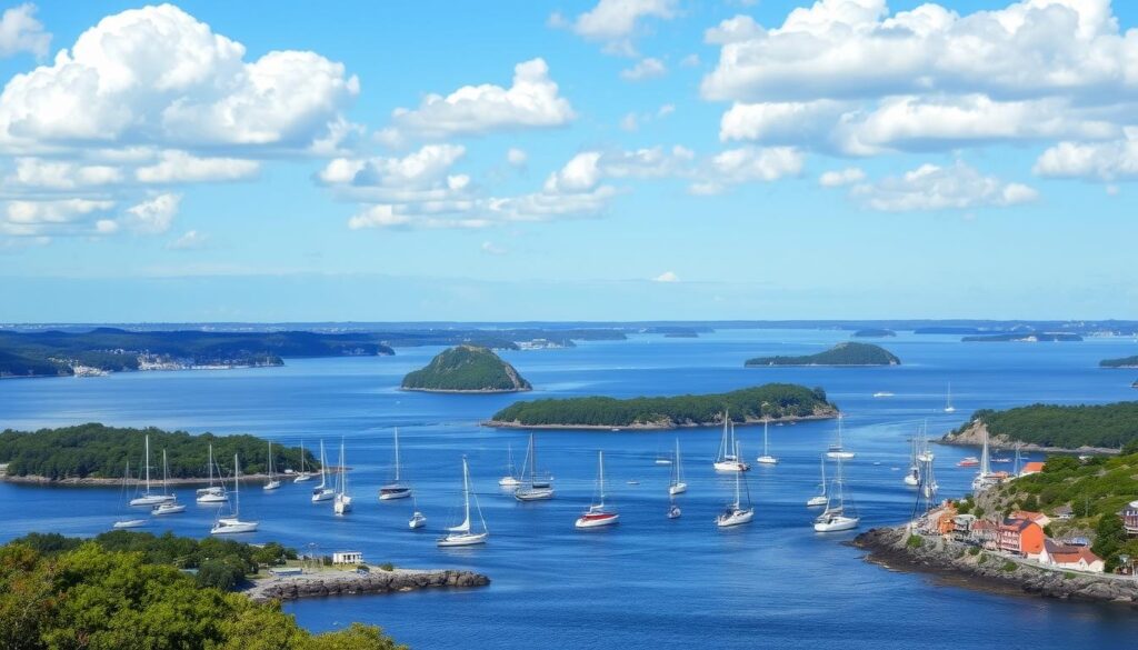 Sandhamn Segelparadies Schären