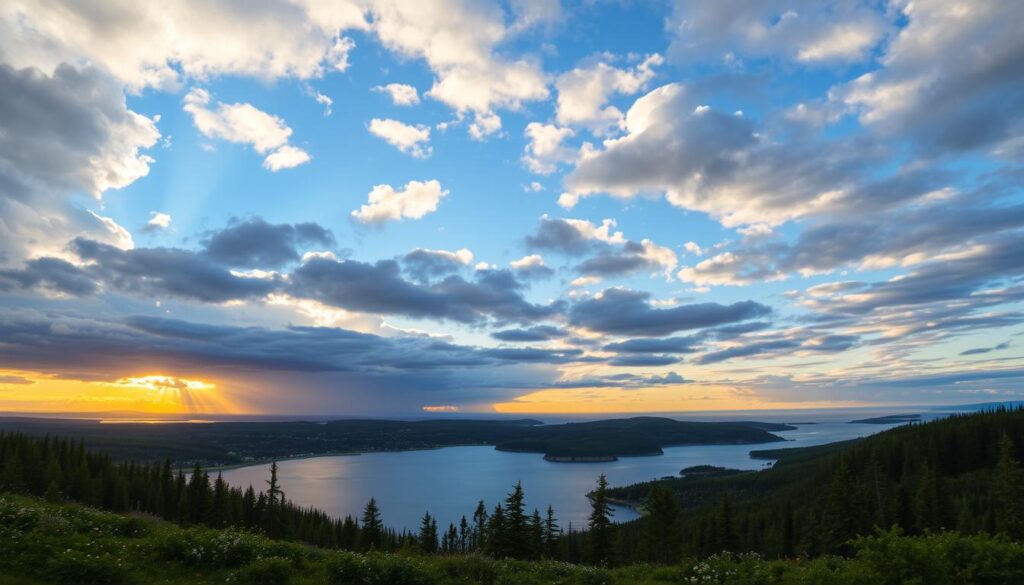 Wetterphänomene in Schweden im Mai