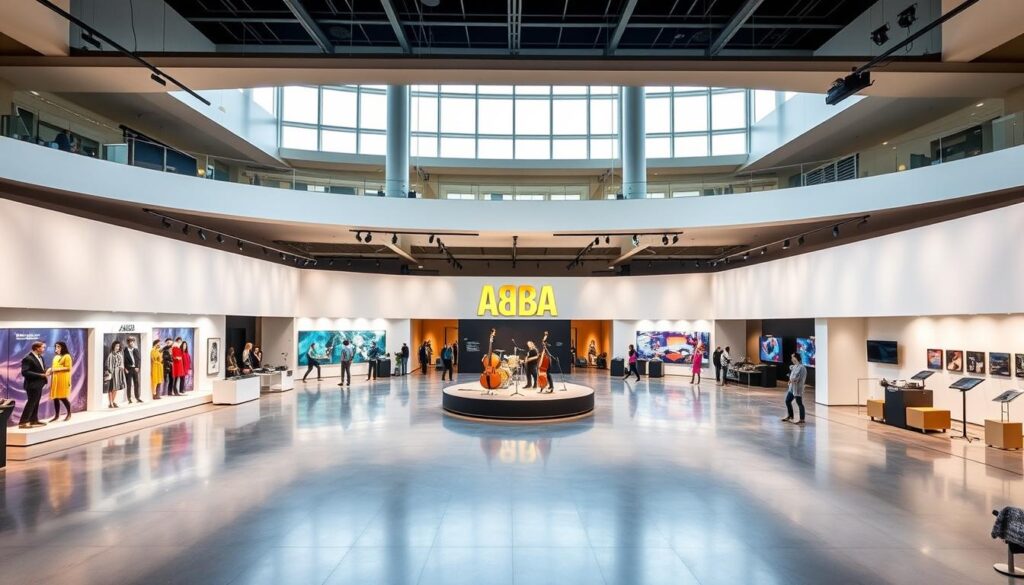 ABBA Ausstellungsbereiche