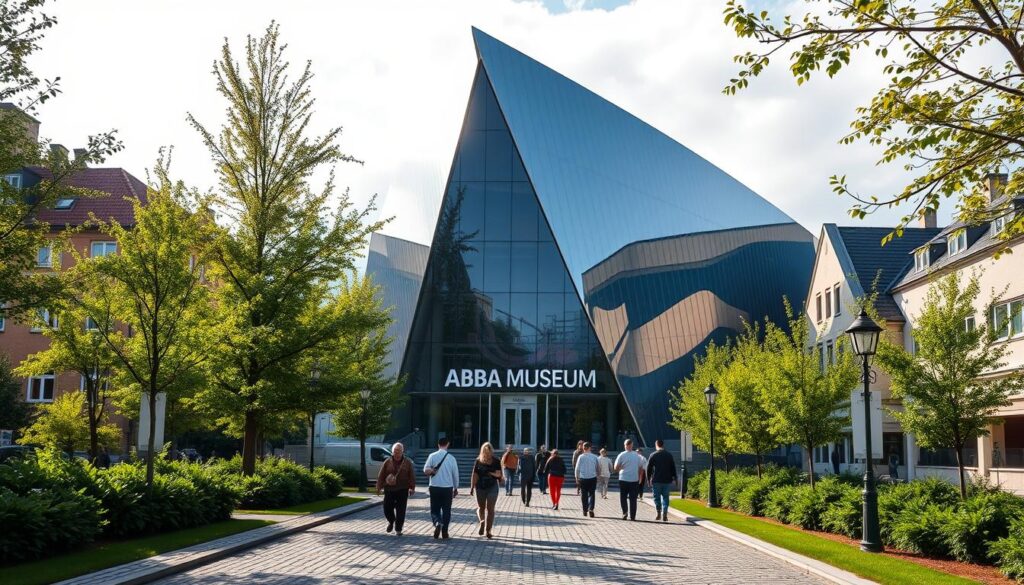 ABBA Museum Stockholm Lage