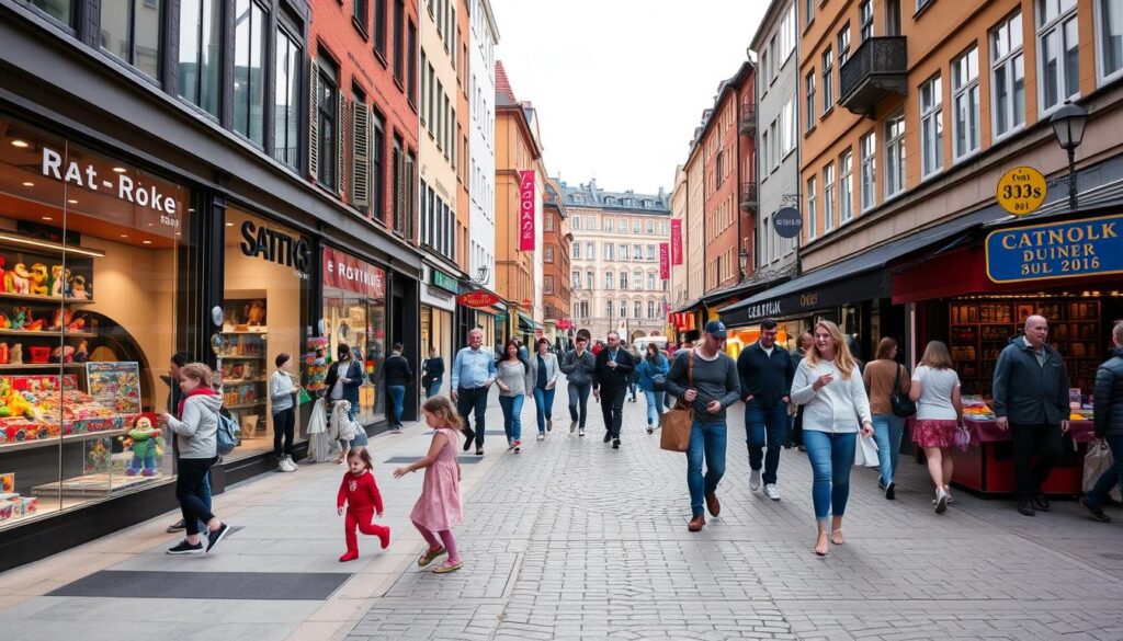 Einkaufen in Stockholm mit Kindern