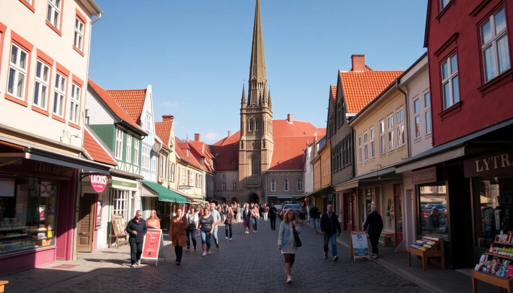 Einkaufen in Ystad Altstadt