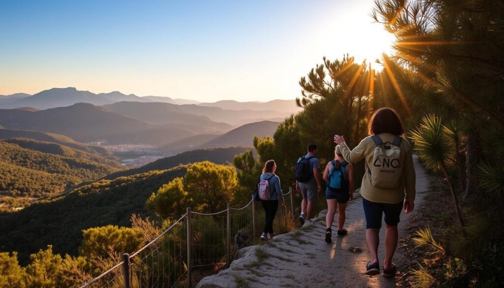 Geführte Wanderungen Mallorca Gruppenaktivität