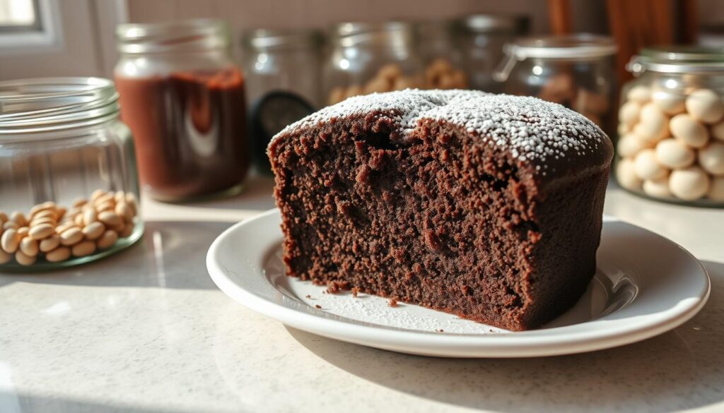 Kladdkaka Aufbewahrung schwedische Leckerei