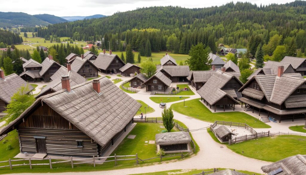 Skansen Freilichtmuseum Stockholm