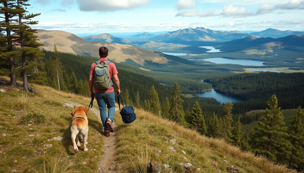 Wandern mit Hund in schwedischen Nationalparks