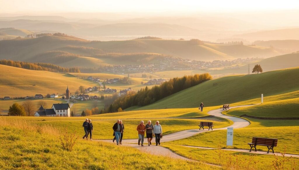 Wanderregionen für Senioren in Deutschland